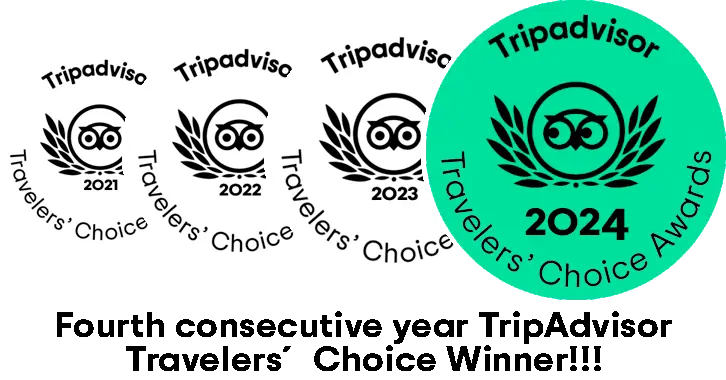 Premio Travelers’ Choice de Tripadvisor, 2024